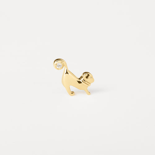 Piercing Gato Dot Ouro Amarelo