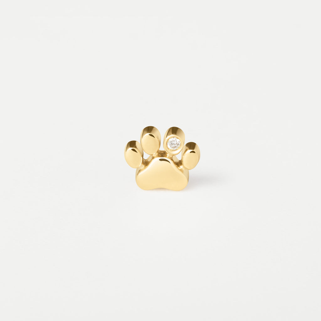 Piercing Patinha Dot Ouro Amarelo