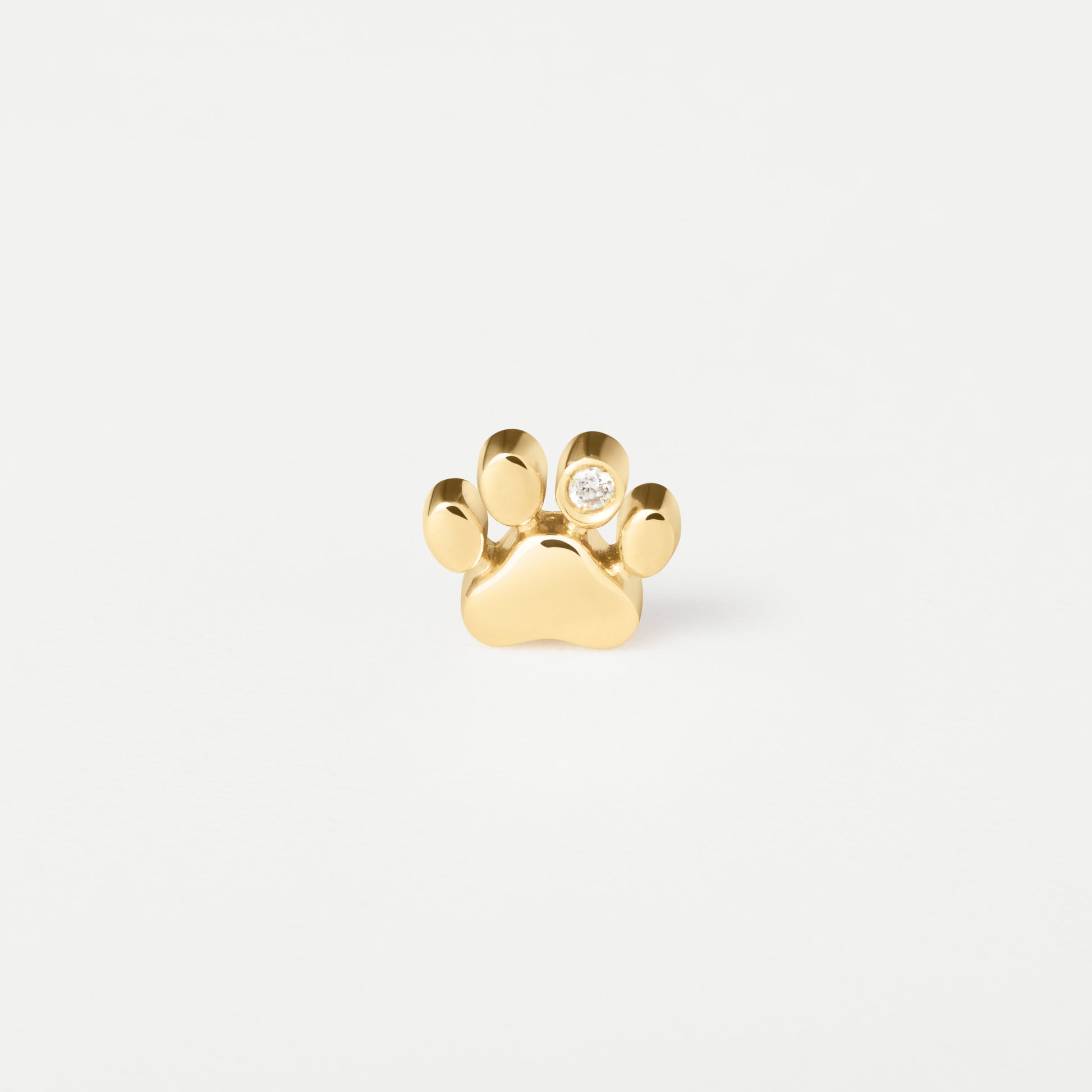 Piercing Patinha Dot Ouro Amarelo