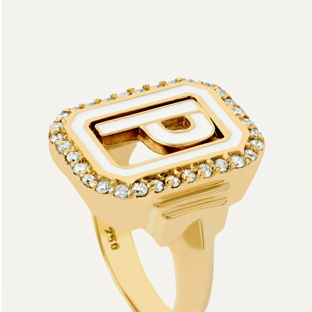 Anel Poppy Ouro Amarelo