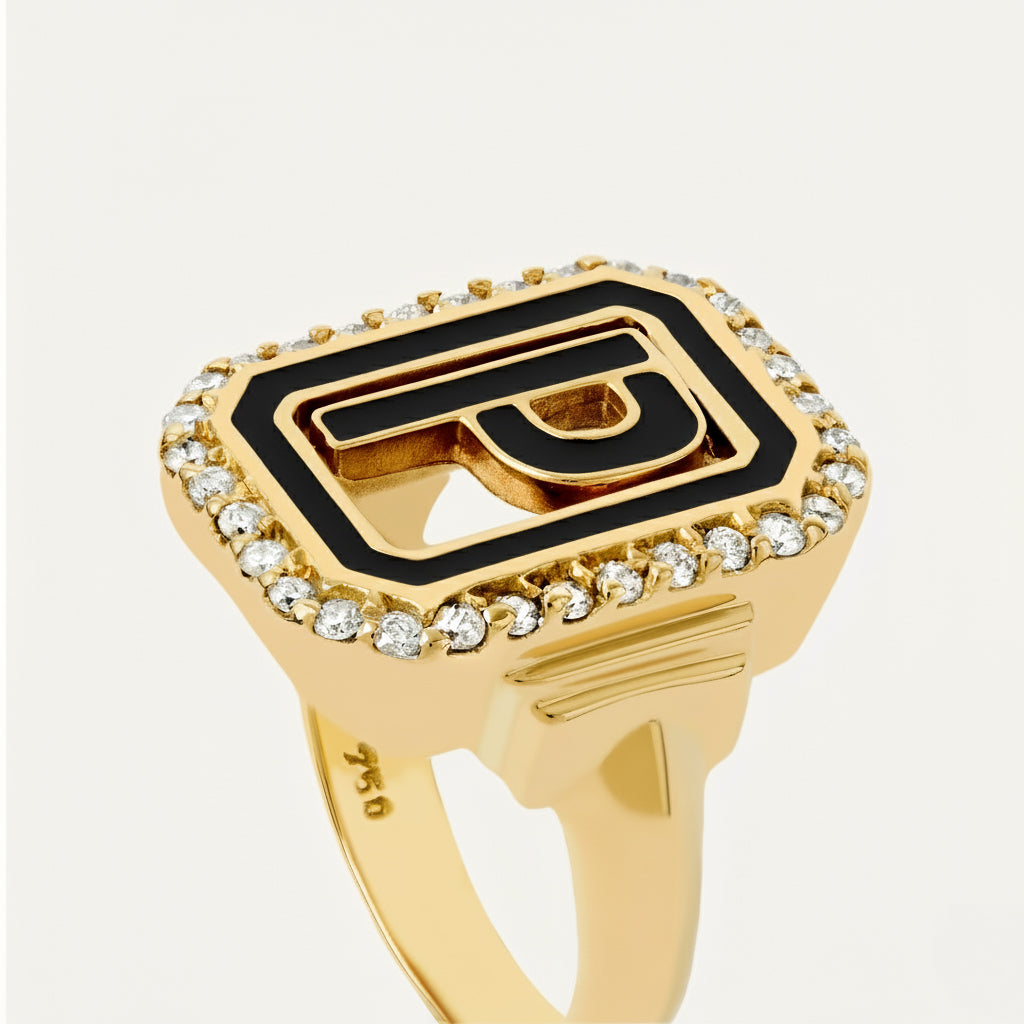 Anel Poppy Ouro Amarelo