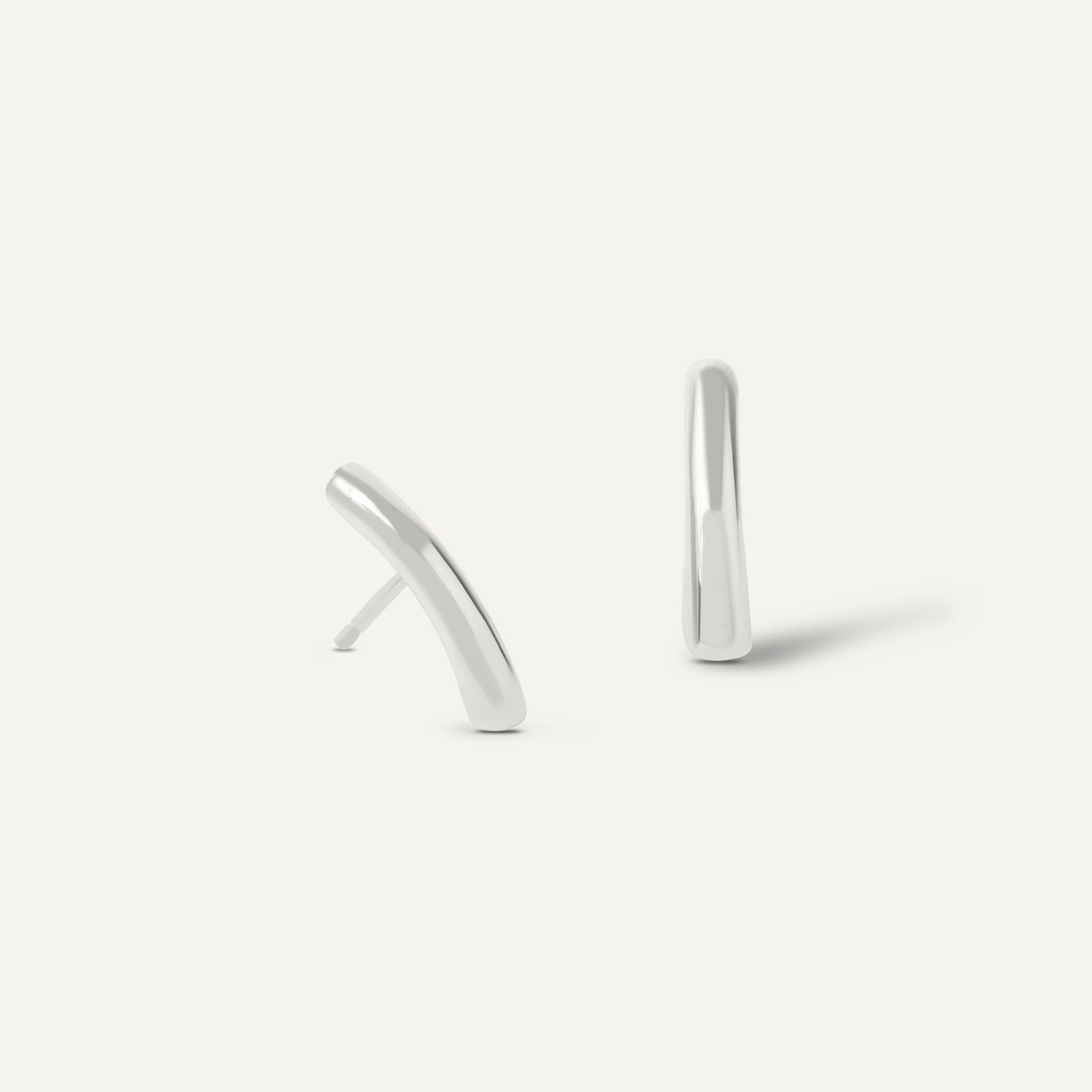 Brinco Line Ouro Branco