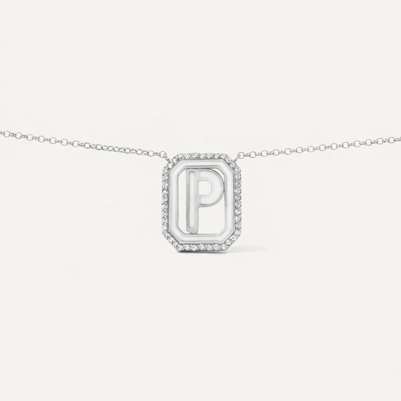 Colar Poppy Ouro Branco