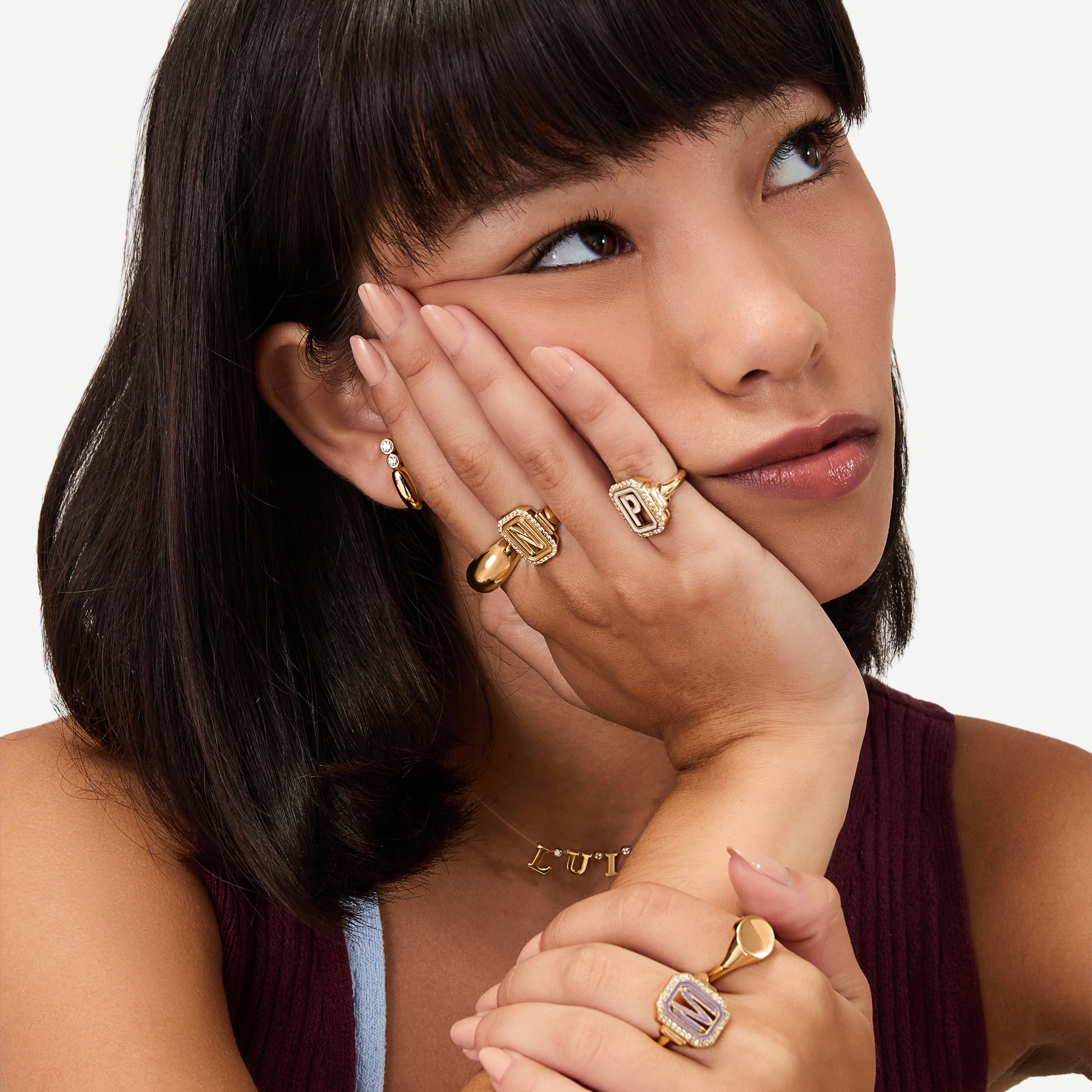 Anel Poppy Ouro Amarelo