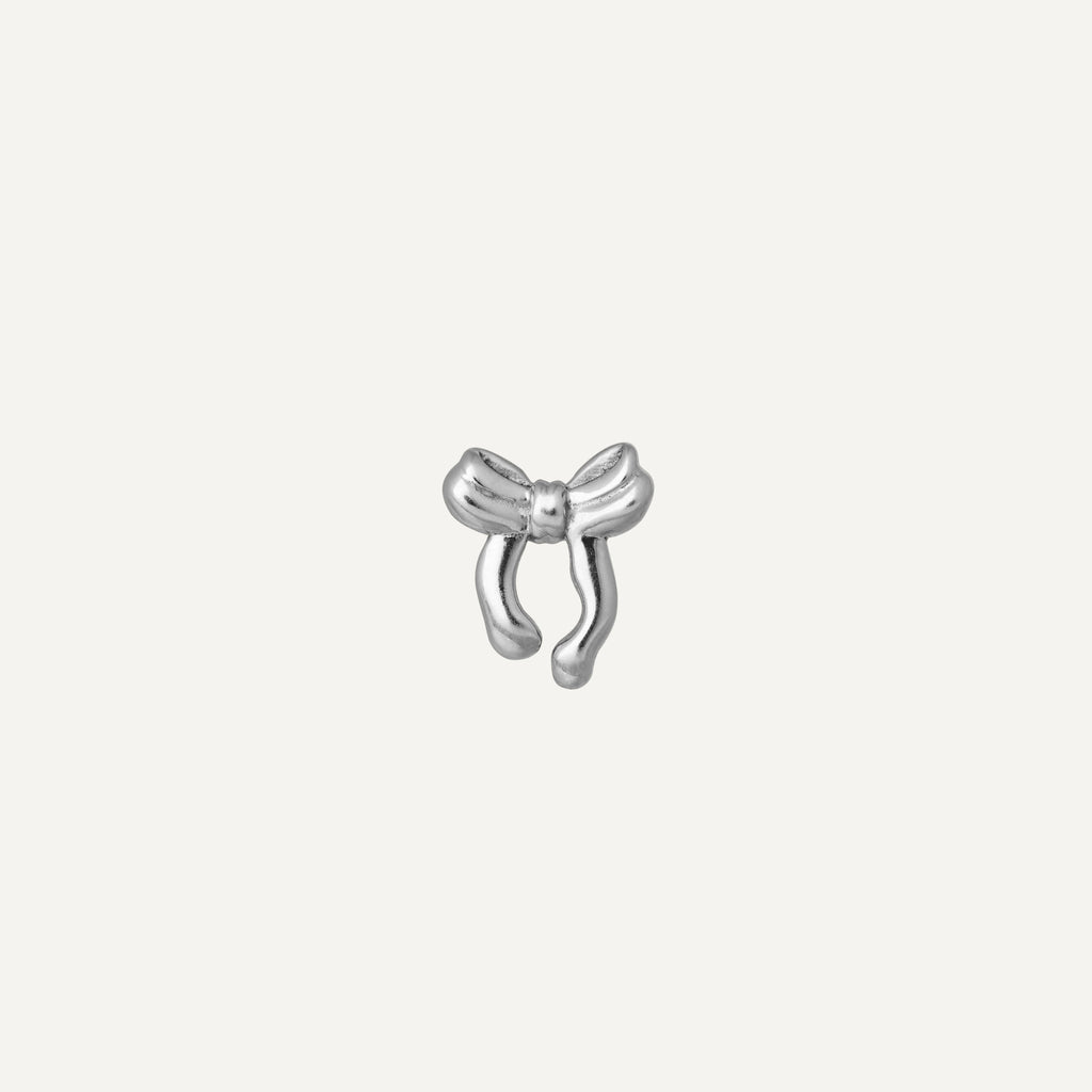 Piercing Laço Ouro Branco