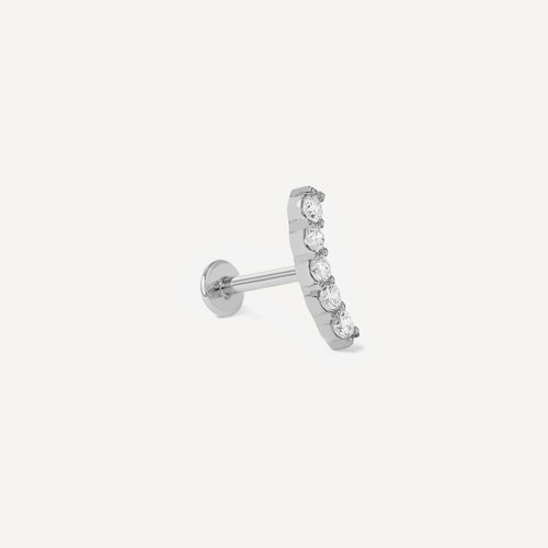 Piercing Bold Cluster Ouro Branco