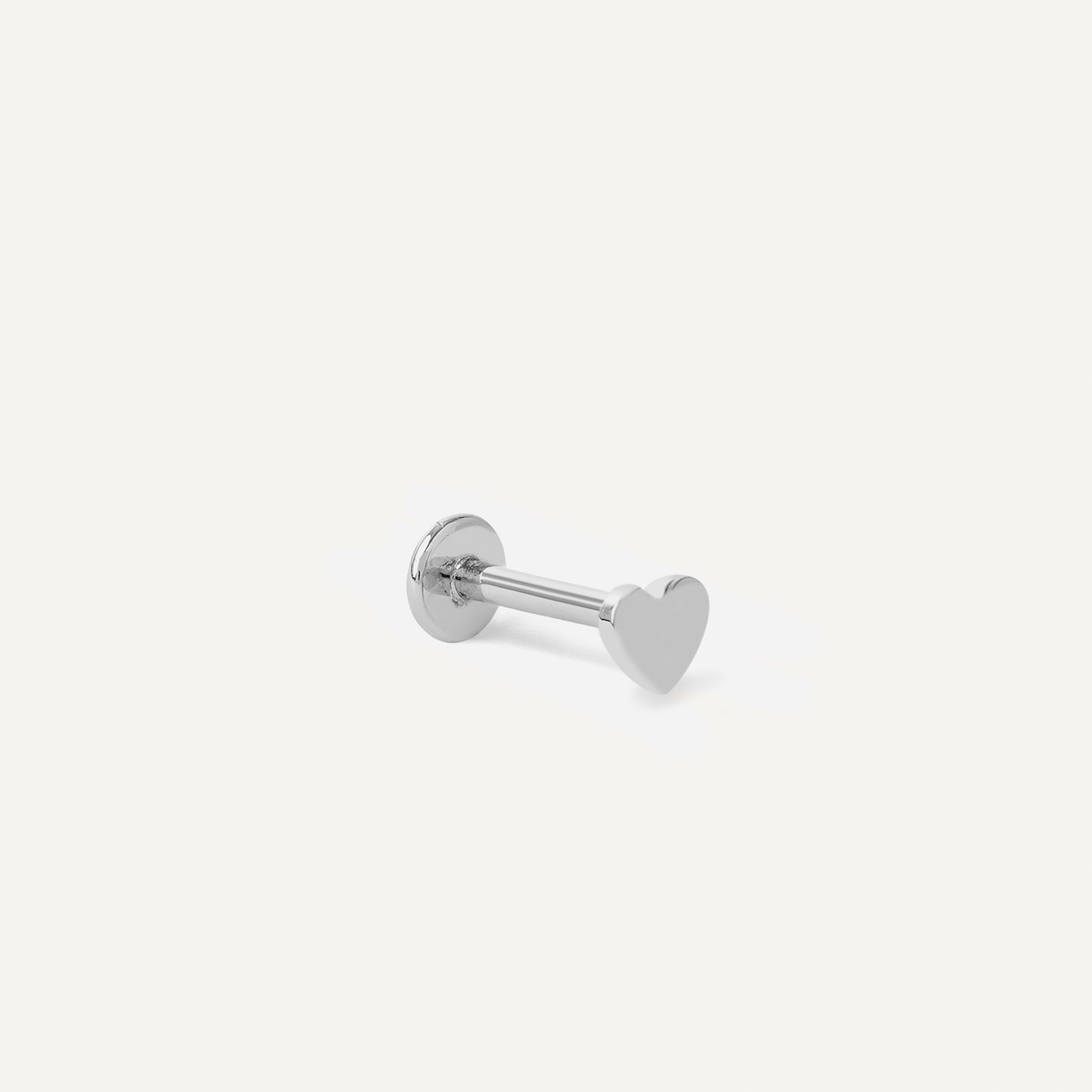 Piercing Heart Ouro Branco