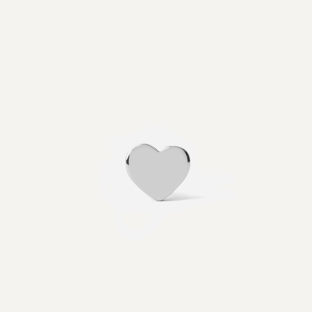 Piercing Heart Ouro Branco