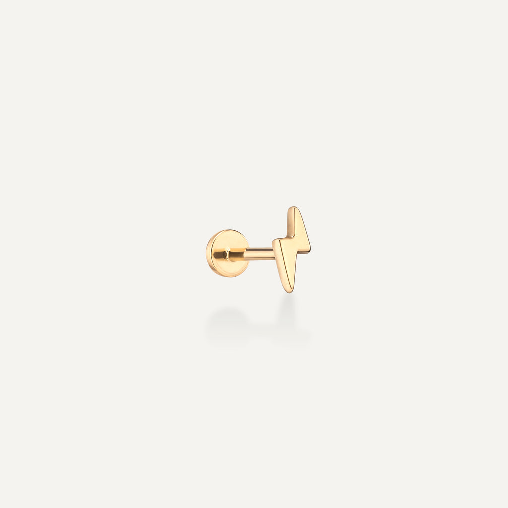 Piercing Raio P Ouro Amarelo