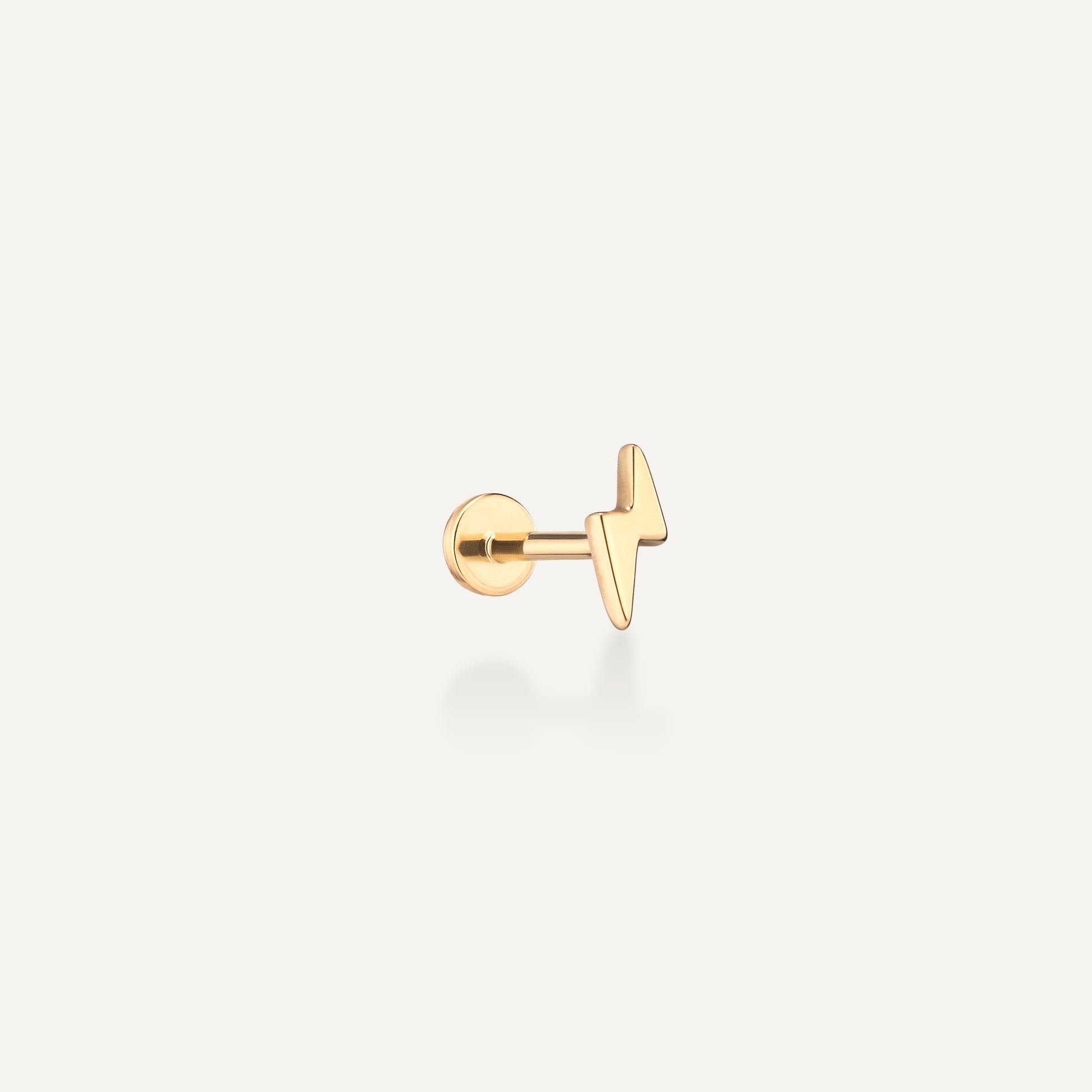 Piercing Raio P Ouro Amarelo