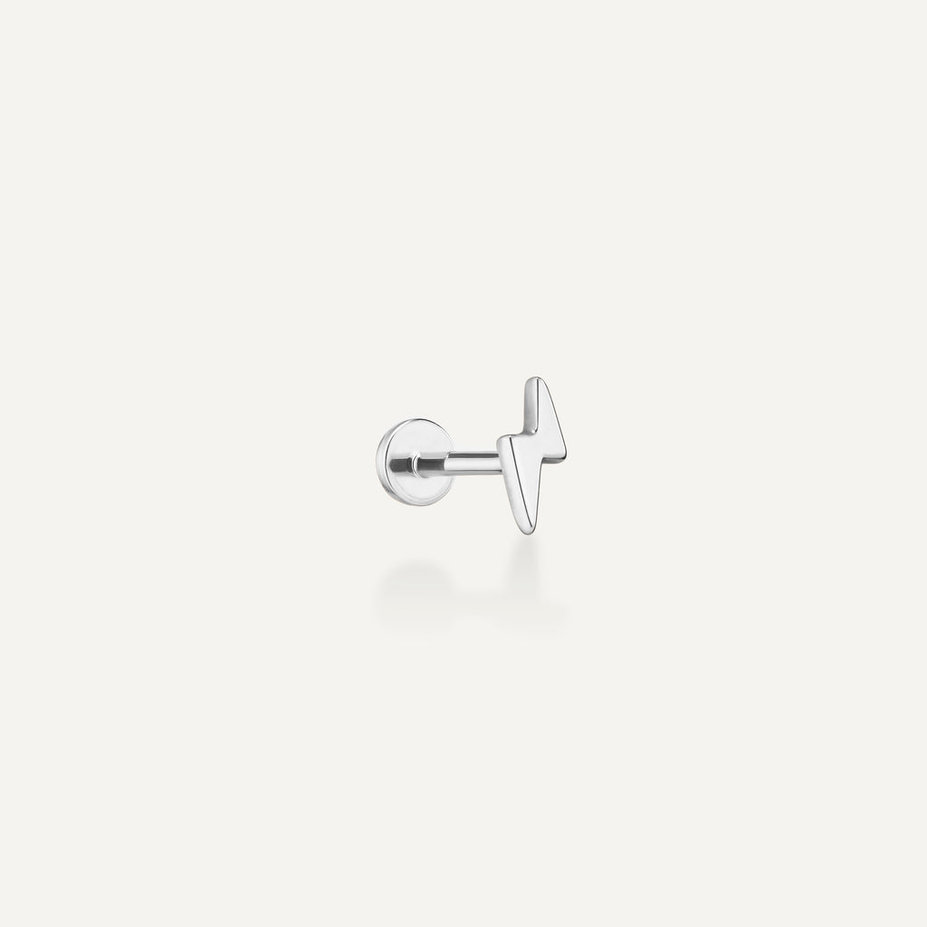 Piercing Raio P Ouro Branco