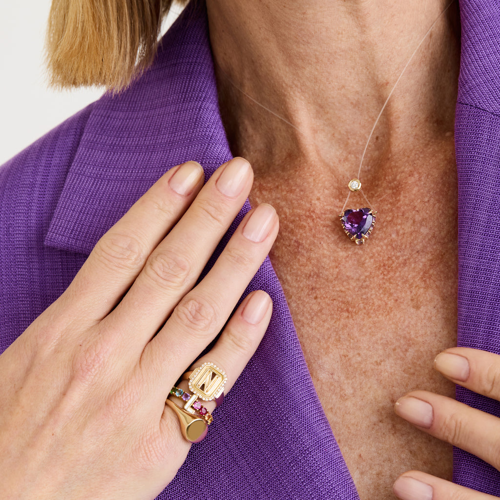 Colar Love Tie Ouro Amarelo