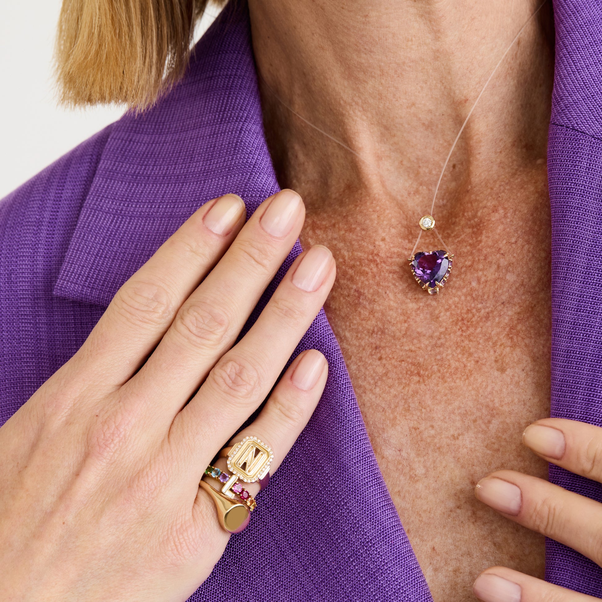 Colar Love Tie Ouro Amarelo