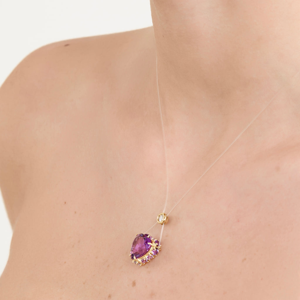 Colar Love Tie Ouro Amarelo