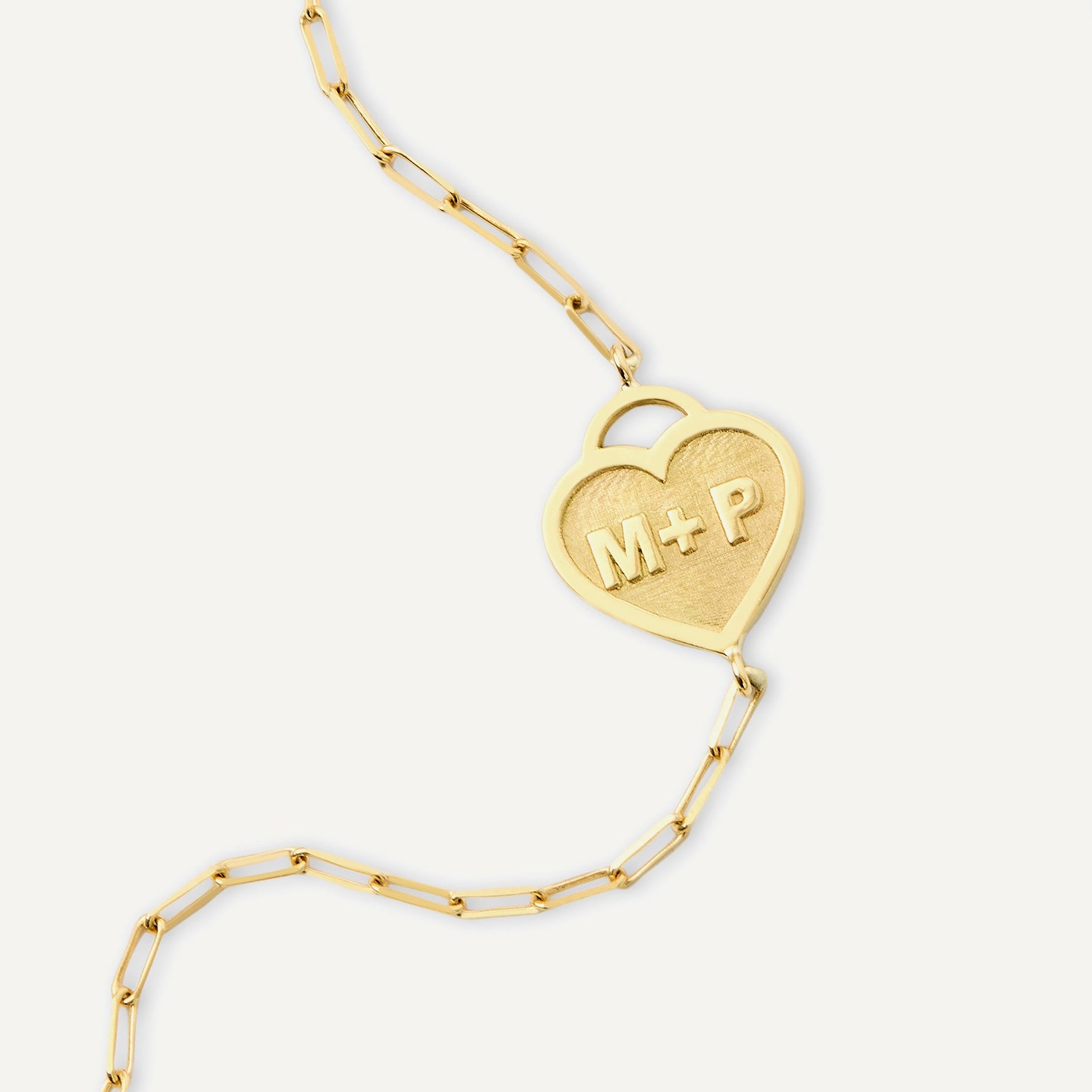 Pulseira Love Heart Ouro Amarelo