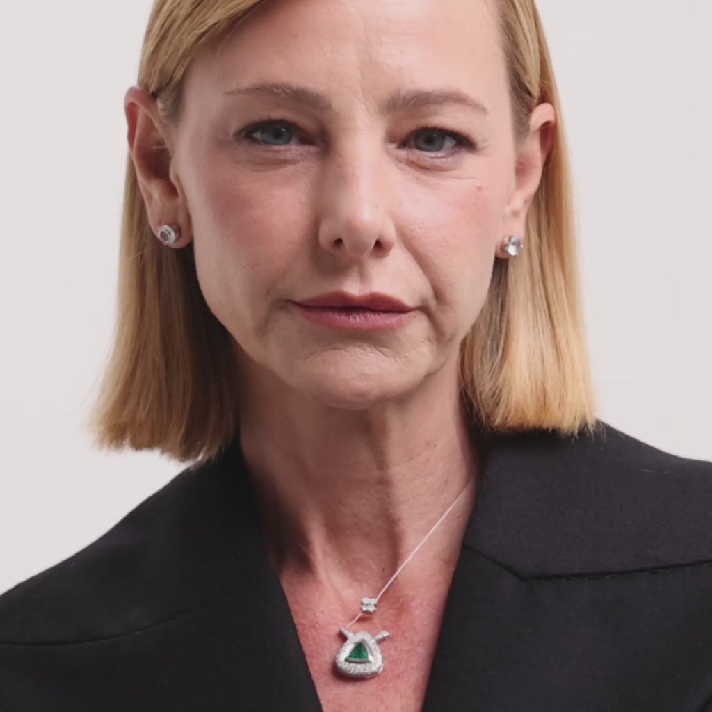 Brinco Solitário Topázio Branco 8mm