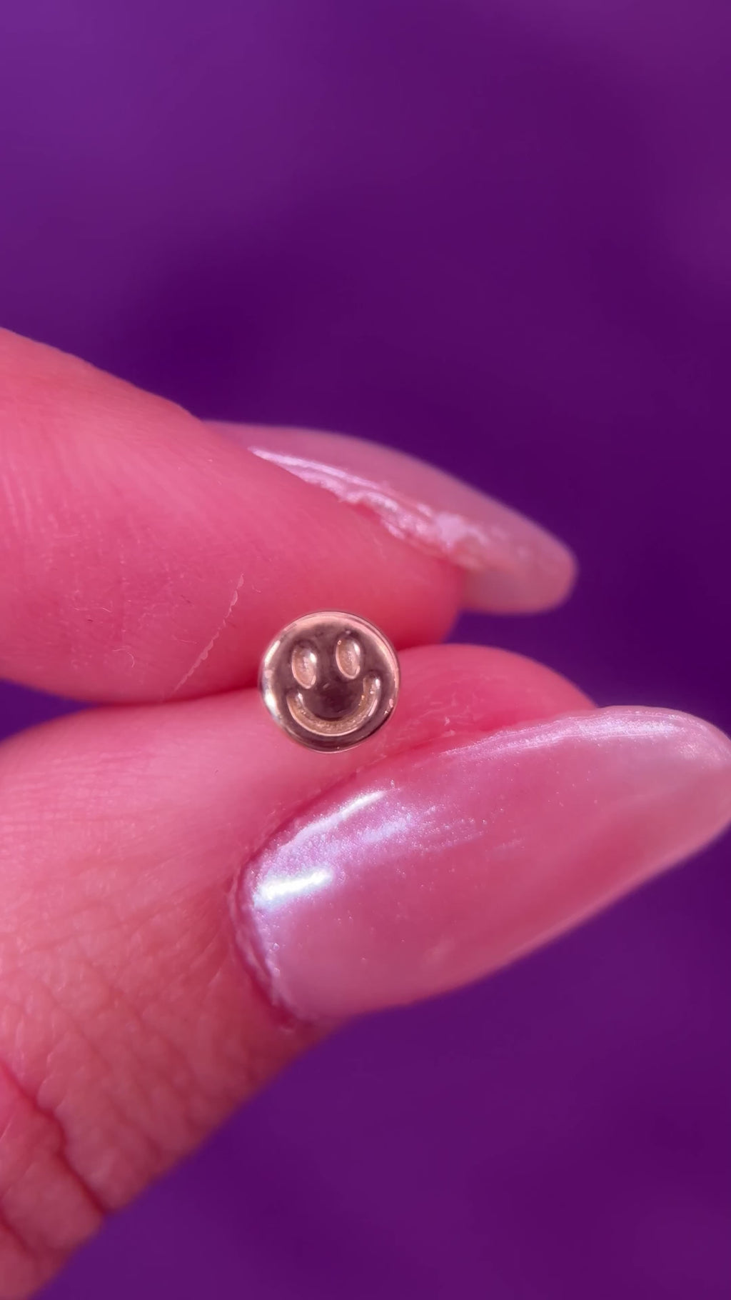 Piercing Smile Ouro Amarelo