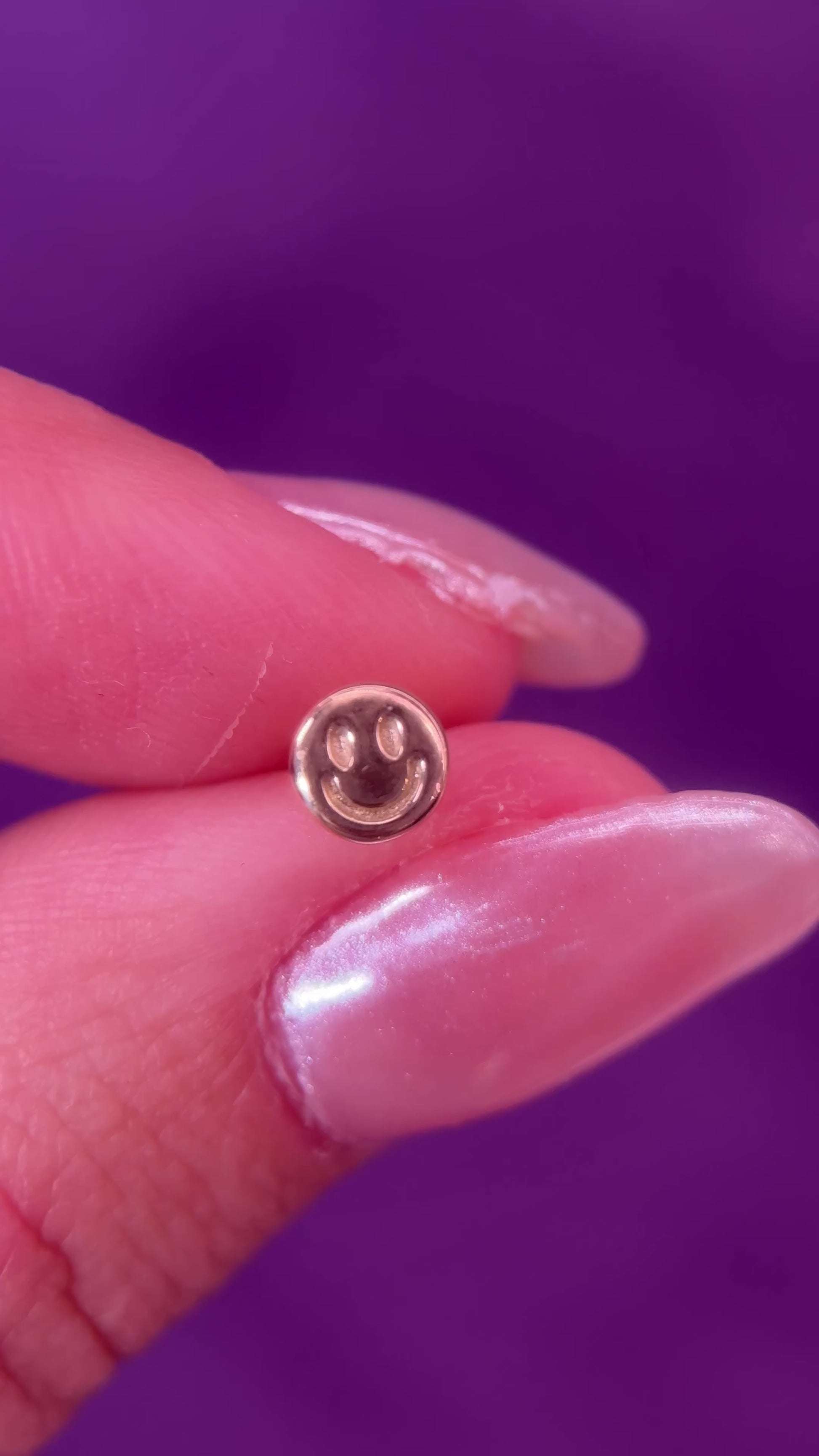 Piercing Smile Ouro Amarelo