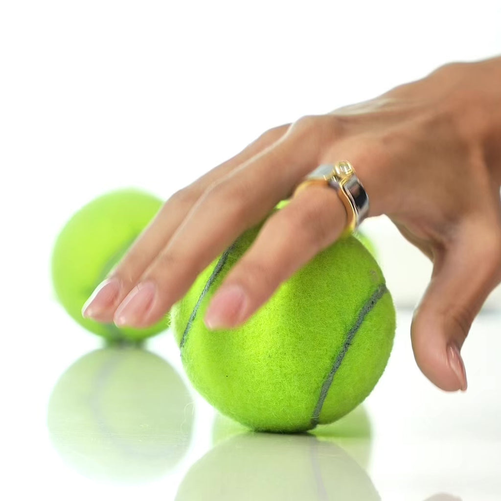 Oura Ring Jacket Ponto de Luz Ouro Amarelo